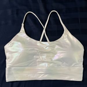 ZYIA White Unicorn Luxe Bra